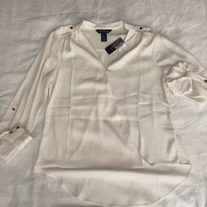 Creme blouse